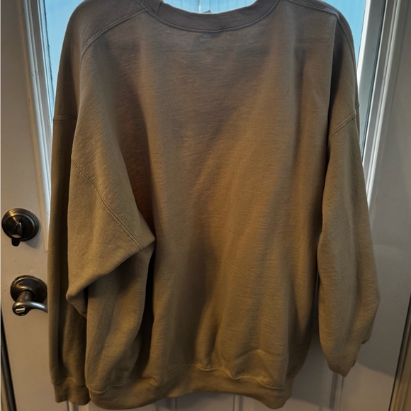 God is Good Gildan Tan Crewneck Sweater - Picture 4 of 4